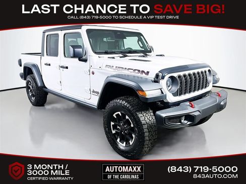 Used 2026 Jeep Gladiator Rubicon w/ Steel Power Dome Hood Package AWD/4WD image 1