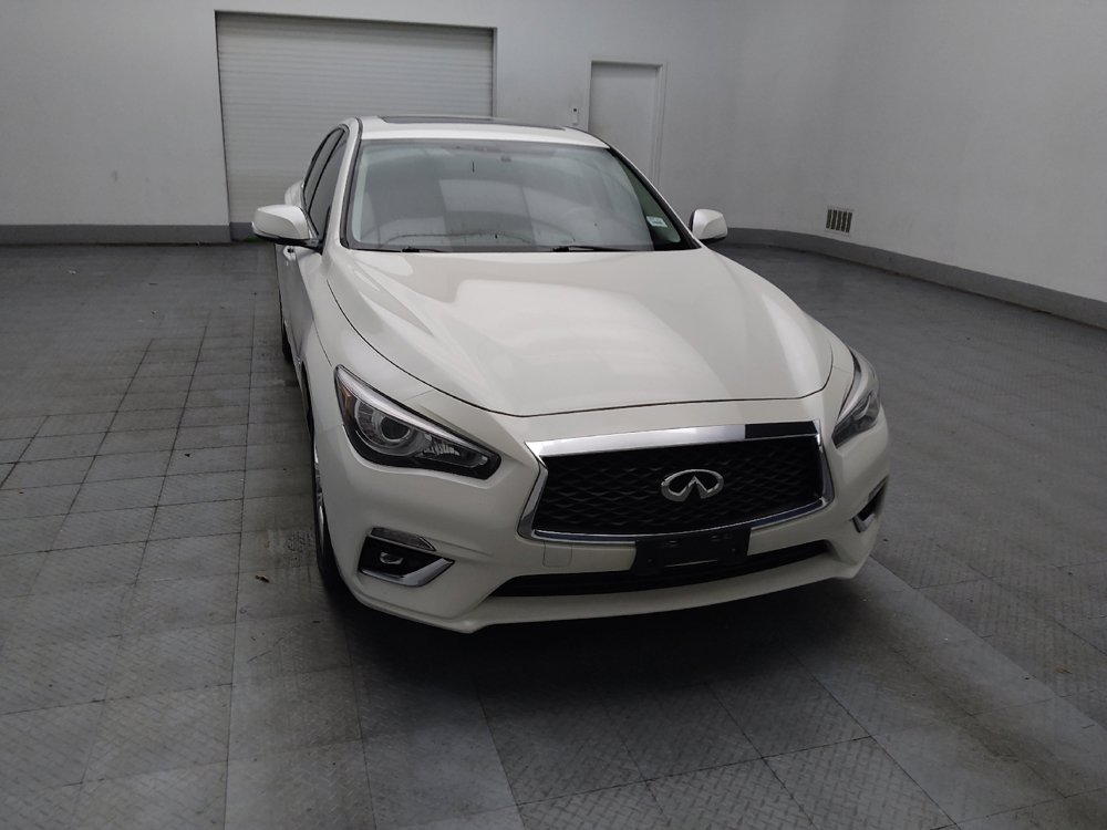 Used 2018 INFINITI Q50 Luxe w/ Essential Package (3.0T Luxe) RWD image 14