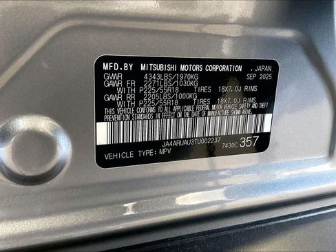 New 2026 Mitsubishi Outlander Sport SE AWD/4WD image 13