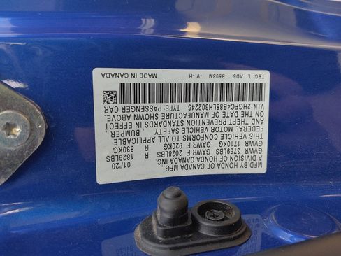 Used 2020 Honda Civic Sport image 33
