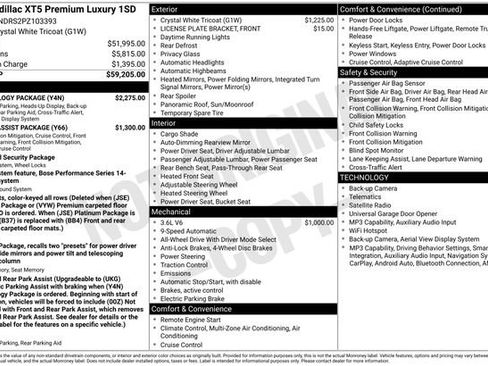 Used 2023 Cadillac XT5 Premium Luxury w/ Technology Package AWD/4WD image 19