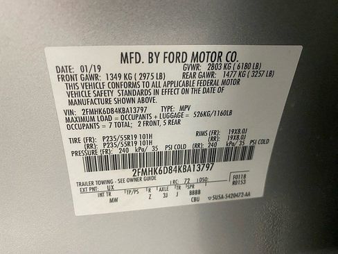 Used 2019 Ford Flex Limited image 10