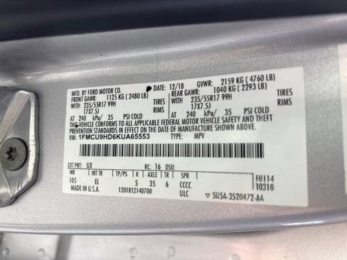 Used 2019 Ford Escape SEL AWD/4WD image 29