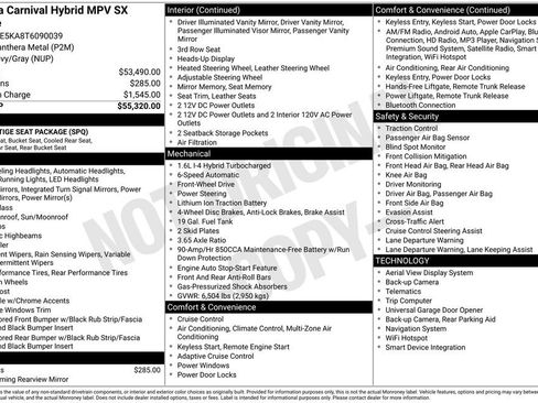 New 2026 Kia Carnival SX Prestige image 4
