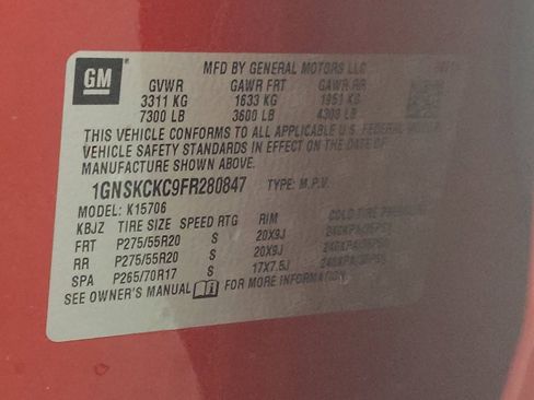 Used 2015 Chevrolet Tahoe LTZ image 33