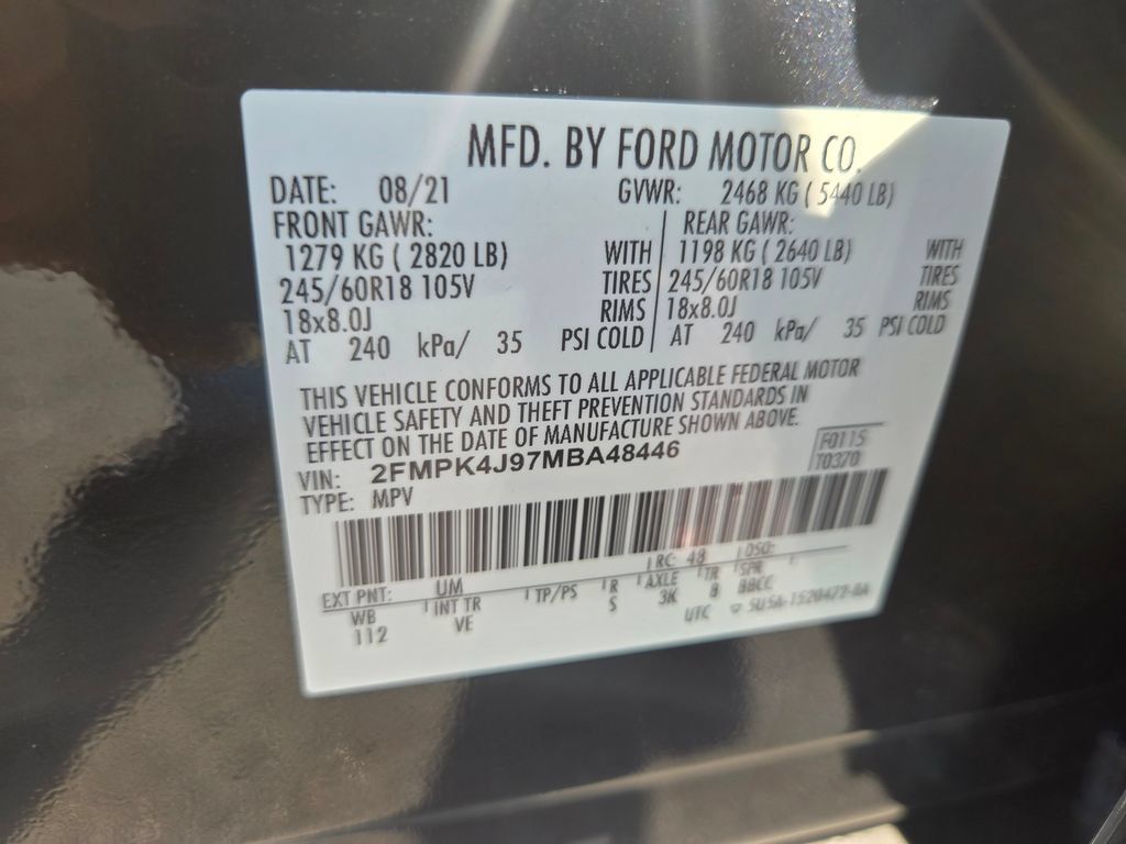 Used 2021 Ford Edge SEL w/ Convenience Package AWD/4WD image 12