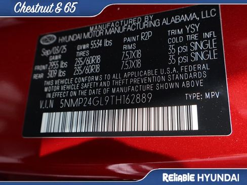 Certified 2026 Hyundai Santa Fe SEL FWD image 42