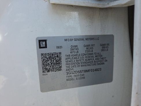 Used 2021 Chevrolet Malibu LT FWD image 14