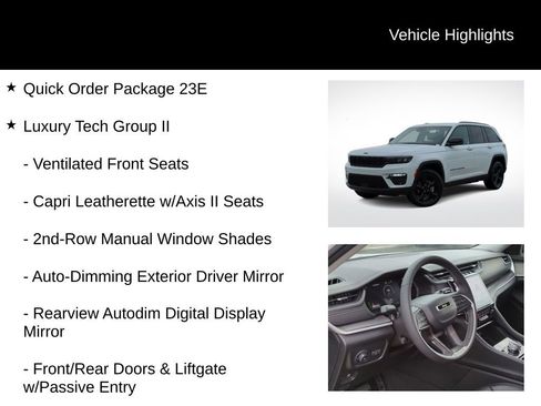 Used 2023 Jeep Grand Cherokee Limited w/ Luxury Tech Group II image 6