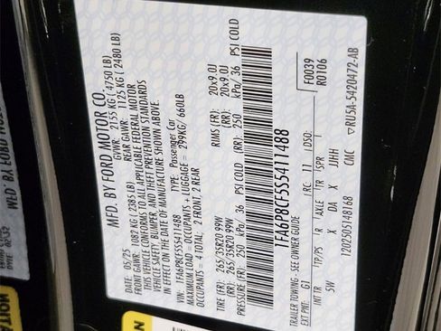 New 2025 Ford Mustang GT Premium image 24