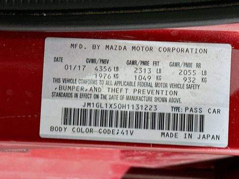 Used 2017 MAZDA MAZDA6 Grand Touring FWD image 12