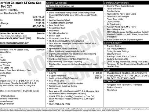 Used 2017 Chevrolet Colorado LT w/ LT Convenience Package image 10