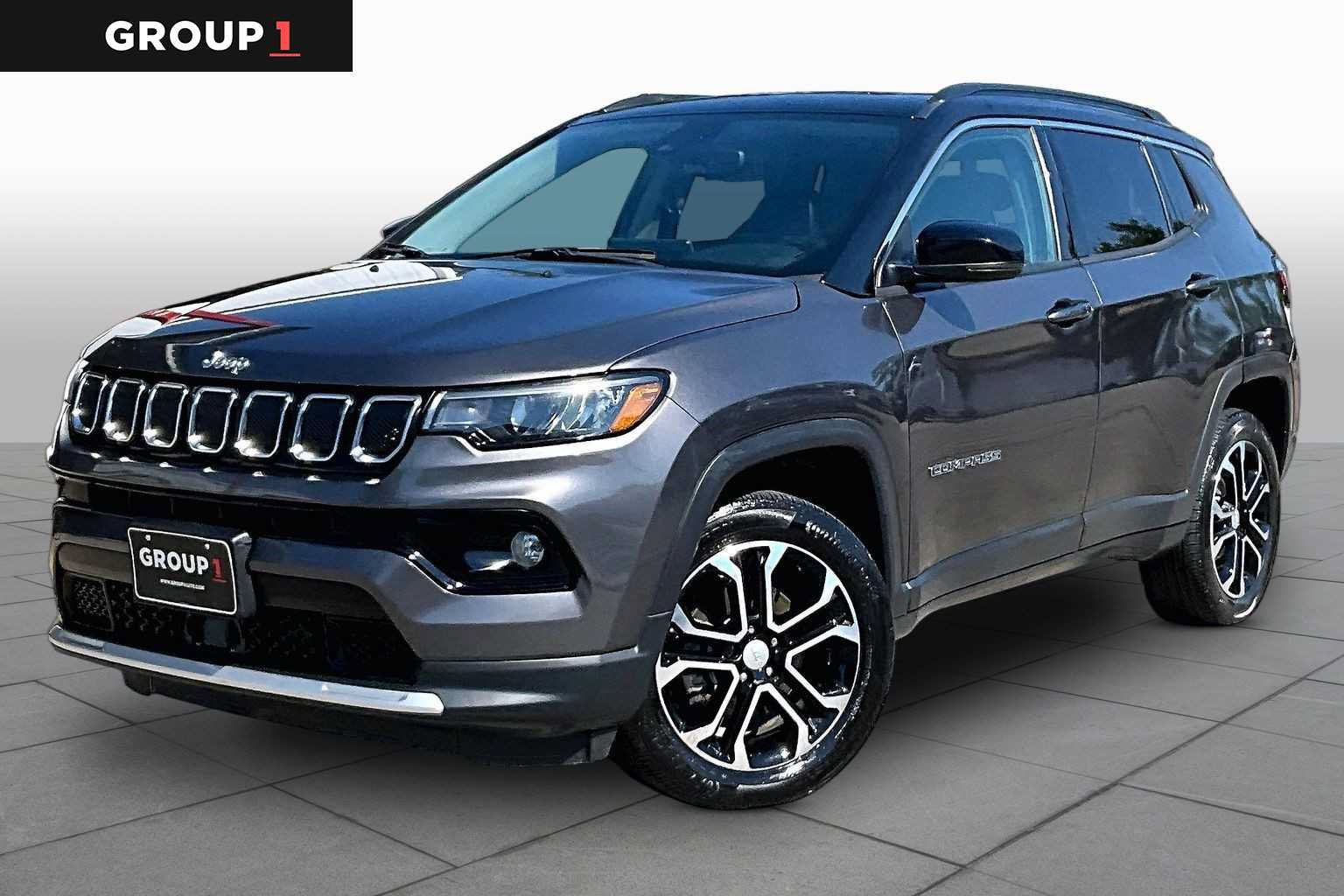 Used 2022 Jeep Compass Limited w/ Sun and Sound Group AWD/4WD image 1
