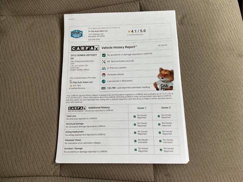 Used 2012 Honda Odyssey EX image 42