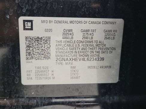 Used 2020 Chevrolet Equinox LS w/ LS Convenience Package FWD image 33