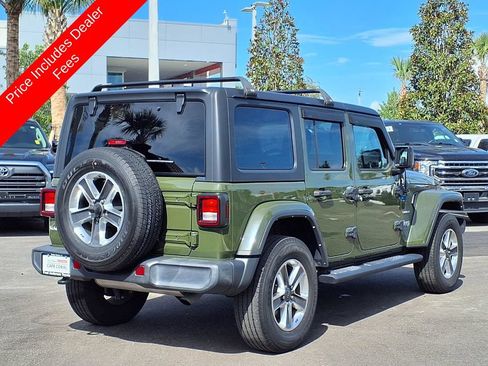 Used 2021 Jeep Wrangler Unlimited Sahara AWD/4WD image 7