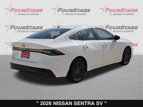 New 2026 Nissan Sentra SV w/ Floor Mat Package FWD image 4