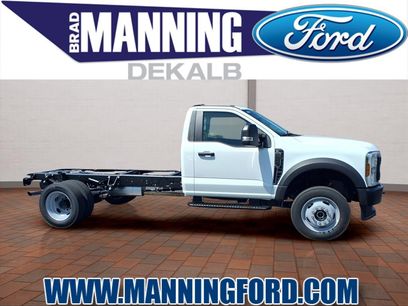 New 2025 Ford F550 4x4 Regular Cab Super Duty w/ Snow Plow Prep Package