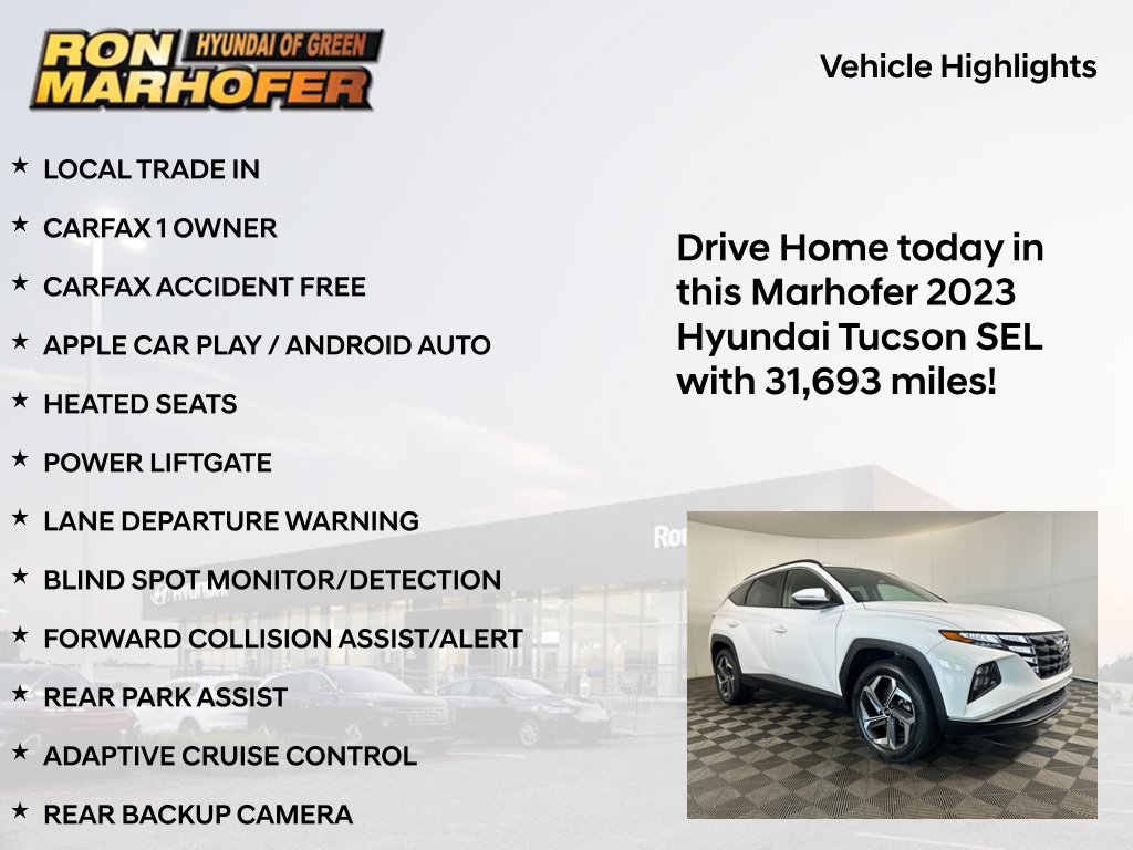 Certified 2023 Hyundai Tucson SEL w/ Convenience Package AWD/4WD image 16