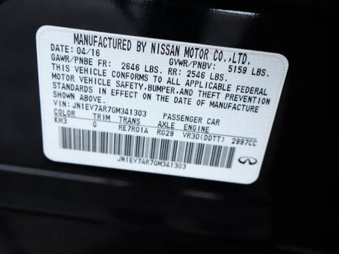 Used 2016 INFINITI Q50 3.0t Premium AWD/4WD image 39