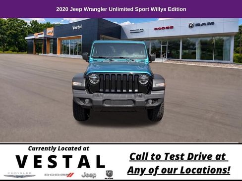 Used 2020 Jeep Wrangler Unlimited Sport AWD/4WD image 4