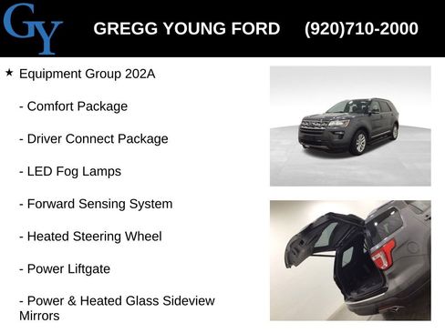 Used 2018 Ford Explorer XLT w/ Equipment Group 202A AWD/4WD image 7