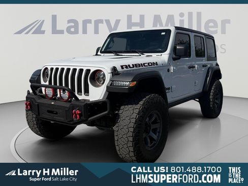 Used 2021 Jeep Wrangler Unlimited Rubicon w/ Cold Weather Group AWD/4WD image 1