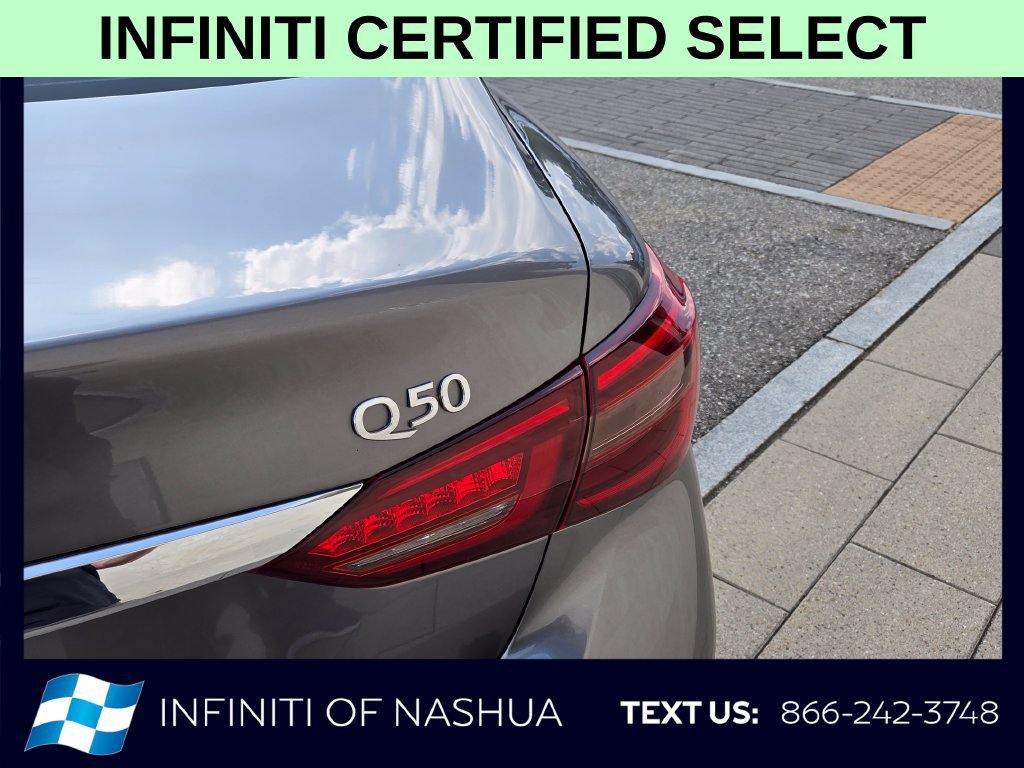 Certified 2019 INFINITI Q50 Luxe w/ Essential Package (3.0T Luxe) AWD/4WD image 14