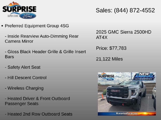 Used 2025 GMC Sierra 2500 AT4X AWD/4WD image 15