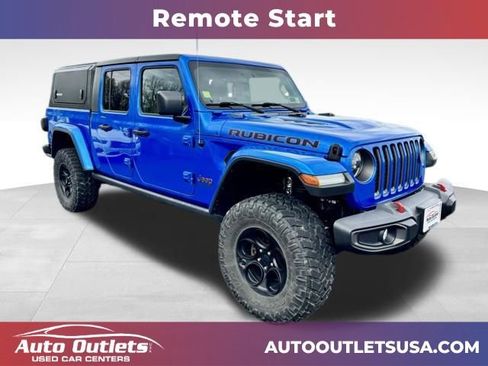 Used 2021 Jeep Gladiator Rubicon w/ LED Lighting Group image 1