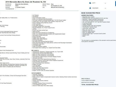 Used 2014 Mercedes-Benz SL 550 image 76