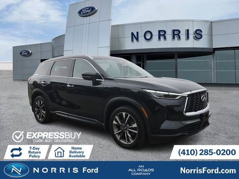 Used 2023 INFINITI QX60 Luxe w/ Cargo Package AWD/4WD image 1