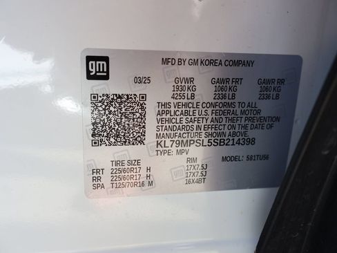 Certified 2025 Chevrolet TrailBlazer LT FWD image 42