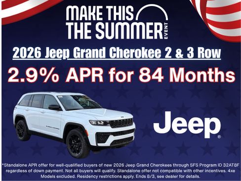 New 2026 Jeep Grand Cherokee Altitude AWD/4WD image 6