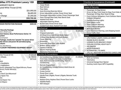 Certified 2023 Cadillac XT5 Premium Luxury AWD/4WD image 1