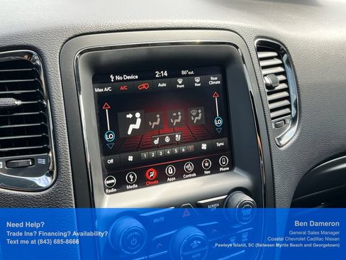 Used 2018 Dodge Durango R/T w/ Blacktop Package RWD image 40