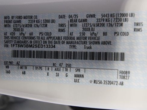 Used 2025 Ford F350 Lariat w/ Black Appearance Package image 45