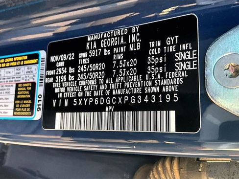 Used 2023 Kia Telluride S w/ S Sunroof Package image 19