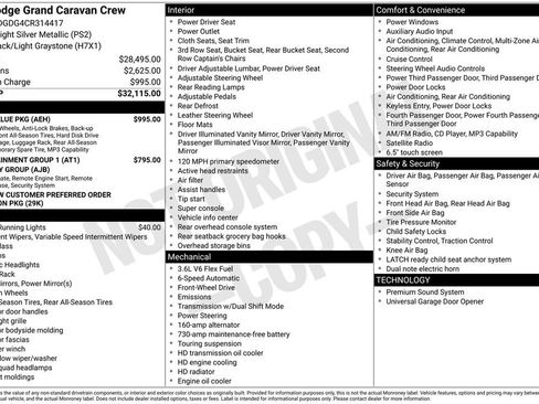 Used 2012 Dodge Grand Caravan Crew w/ Crew Value Pkg FWD image 32