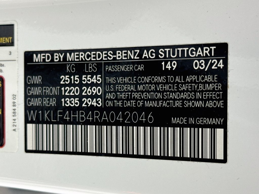 Certified 2024 Mercedes-Benz E 350 4MATIC Sedan image 34