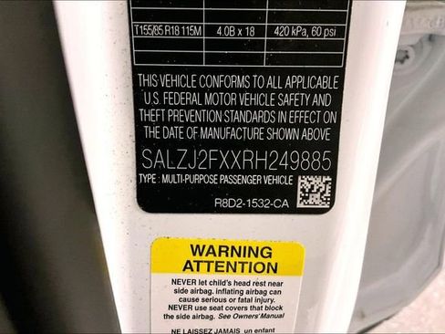 Certified 2024 Land Rover Range Rover Evoque S image 34