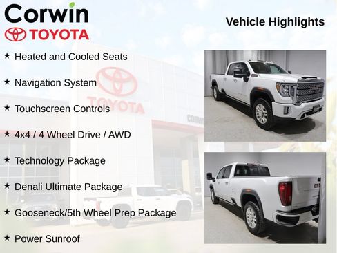 Used 2023 GMC Sierra 3500 Denali w/ Denali Ultimate Package AWD/4WD image 11