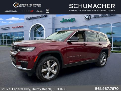 Used 2022 Jeep Grand Cherokee L Limited AWD/4WD image 3
