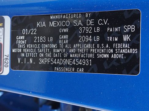 Used 2022 Kia Forte GT-Line w/ GT-Line Technology Package FWD image 46
