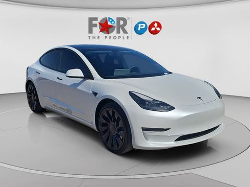 Used 2021 Tesla Model 3 Performance AWD/4WD image 7