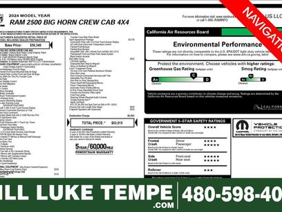 Used 2024 RAM 2500 Big Horn w/ Sport Appearance Package