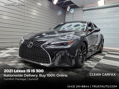 Used 2021 Lexus IS 300 AWD w/ Comfort Package