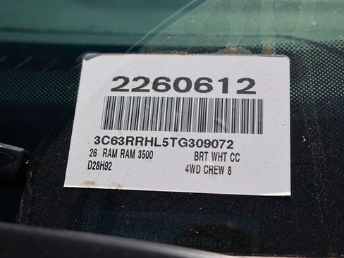 New 2026 RAM 3500 Big Horn AWD/4WD image 37