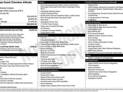 Used 2020 Jeep Grand Cherokee Altitude image 7