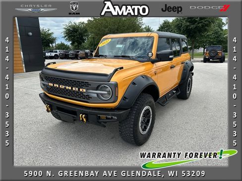 Used 2022 Ford Bronco Badlands AWD/4WD image 1